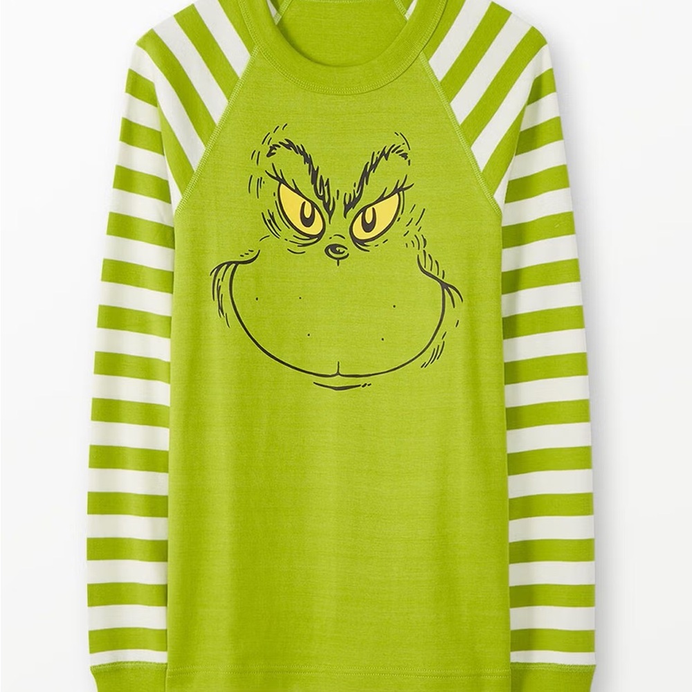 💚TOP ONLY 💚 Hanna Andersson GRINCH Long Sleeve